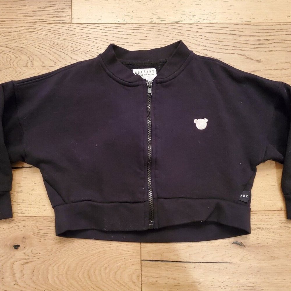 Huxbaby sweat jacket - black - 5